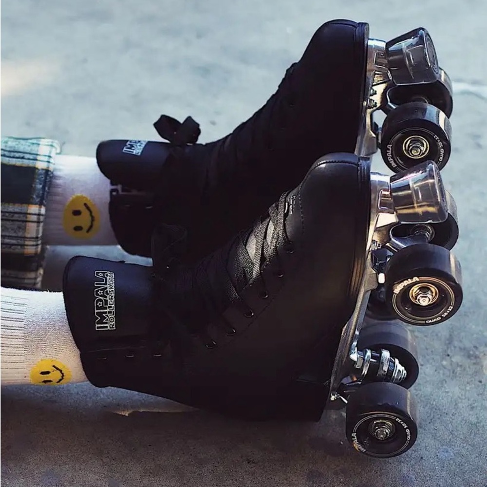 Impala Black Roller Skates